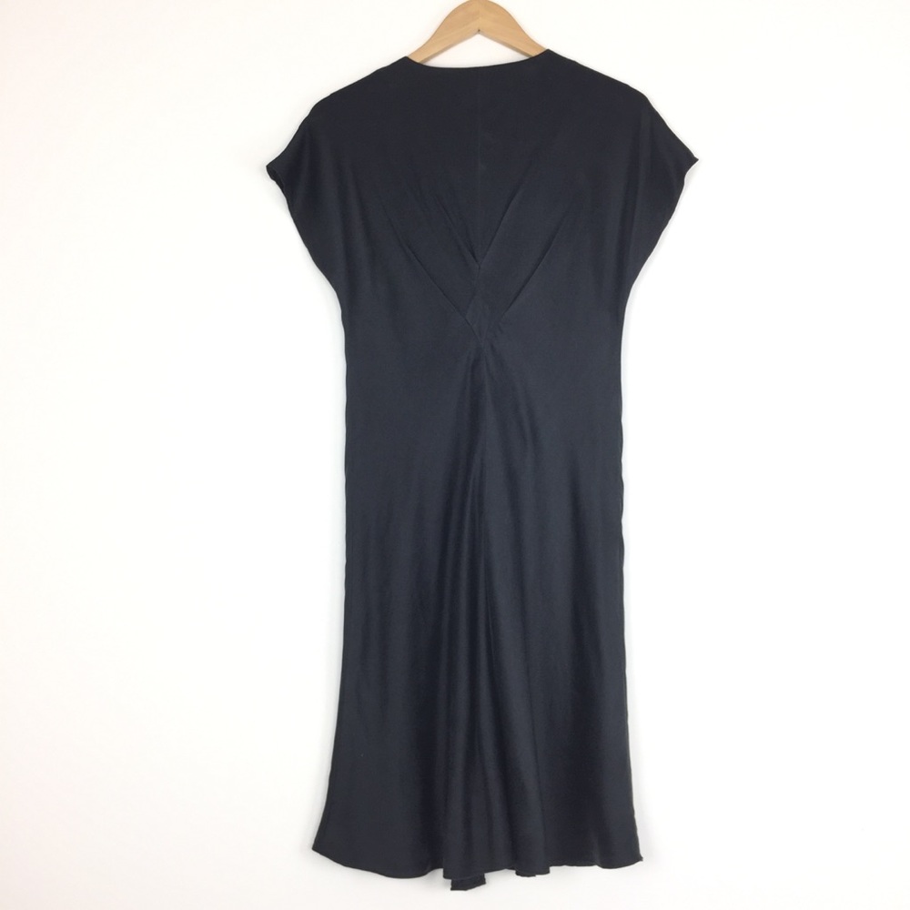 Banana Republic Heritage Black‎ Silk Dress - Picture 5 of 7